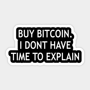 Buy Bitcoin Sticker